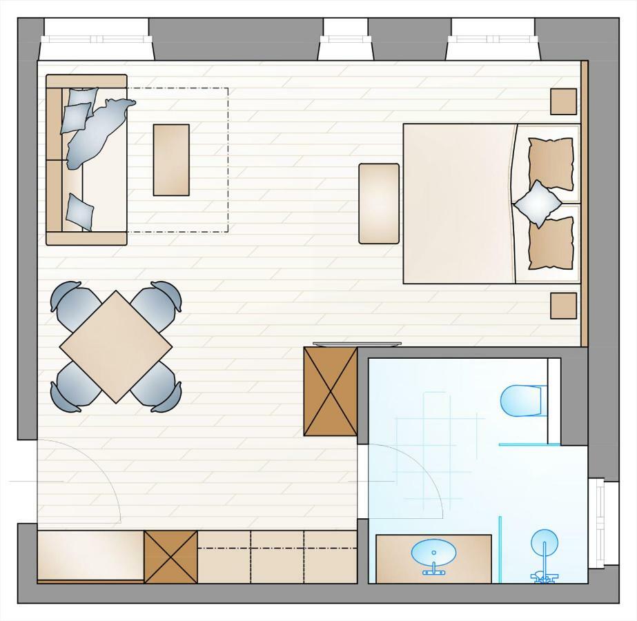שרונס Adler Alpen Apartments מראה חיצוני תמונה